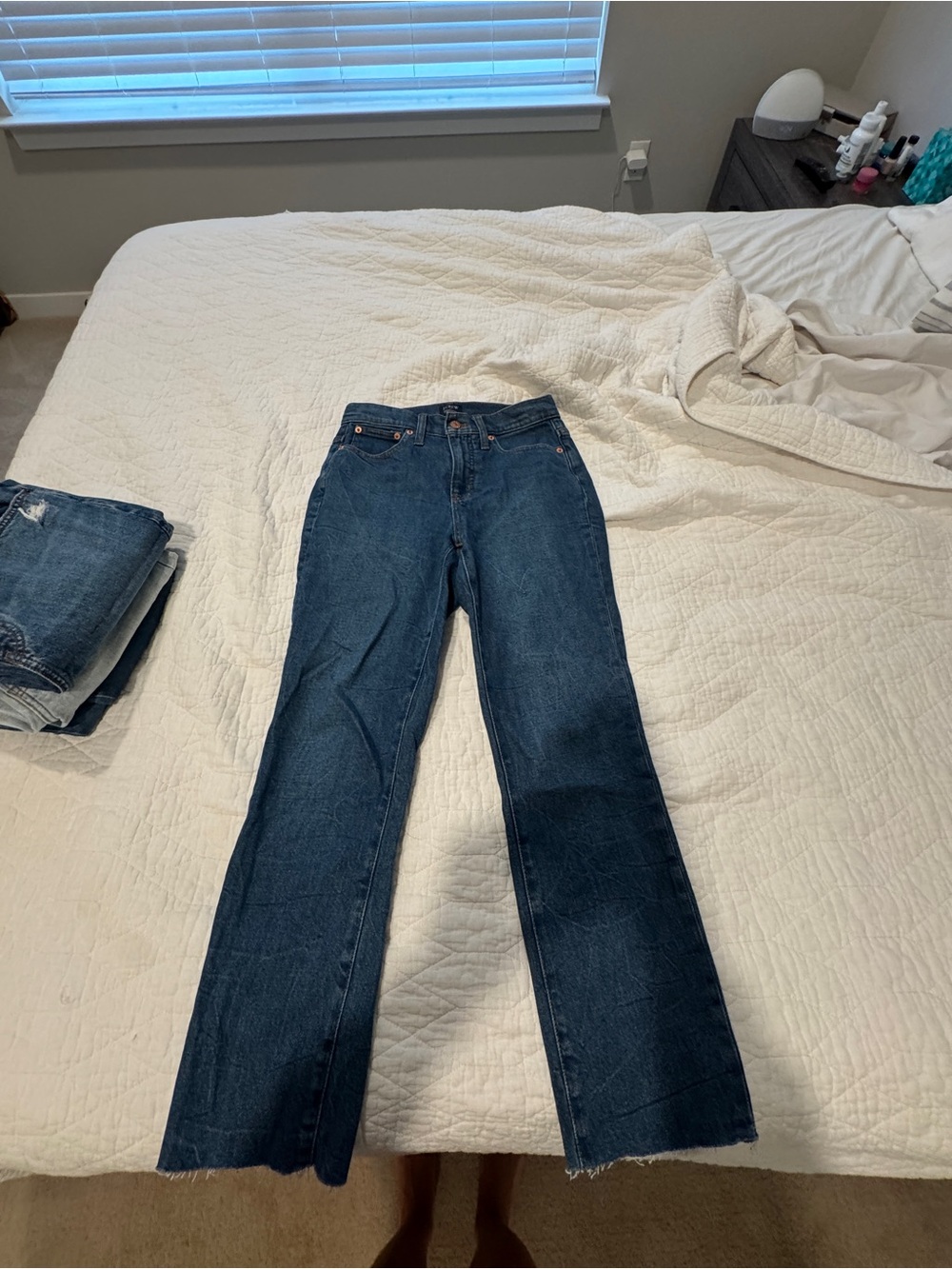 Dark Blue Women's Denim Jeans JCrew straight size 25